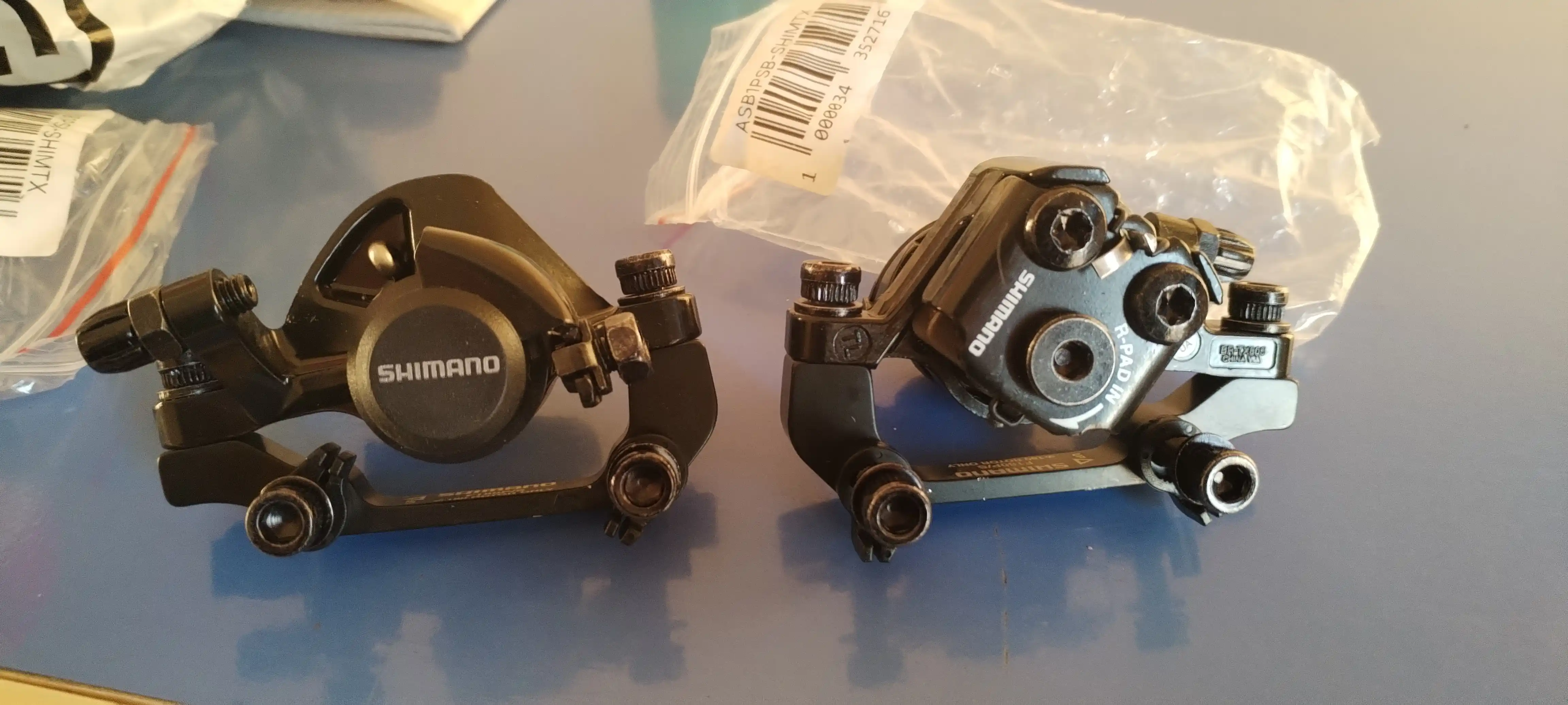 Tormoz kolipper, Shimano ТХ