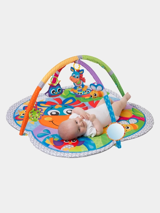 Развивающий коврик с погремушками Clip Clop Musical Activity Gym