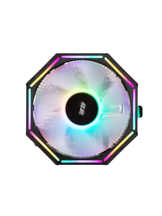 Protsessorli 2E GAMING Air Cool AC120ZP RGB LGA1700, 1200, 115x,4pin RGB TDP 95W