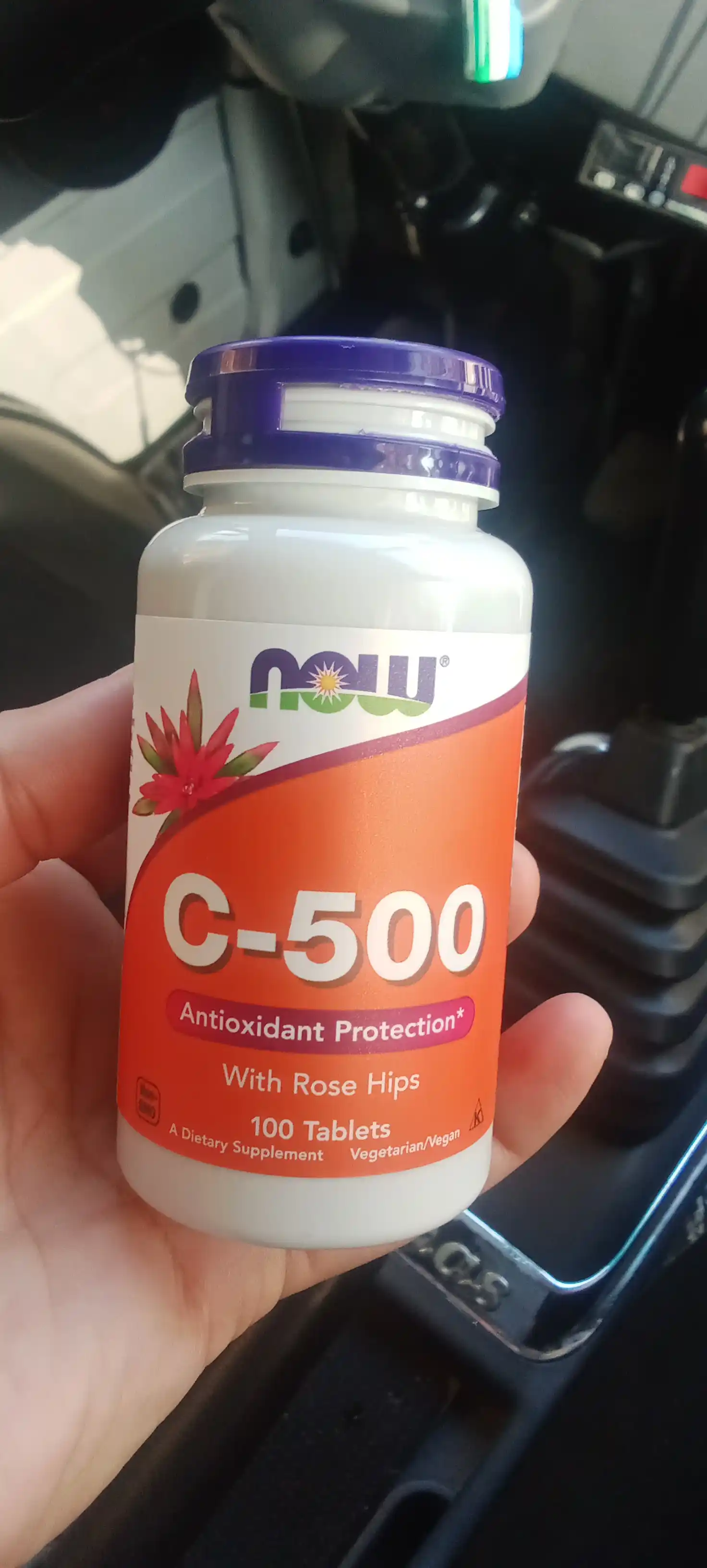 Immunitet uchun vitaminlar Now Foods C-500, 100 tabletka