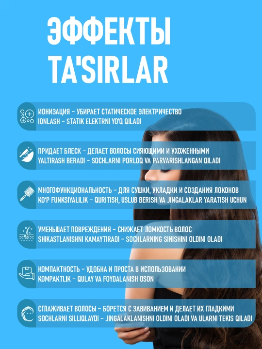 Stayler soch quritgich-cho'tka 5-1tada Babyliss AS966ROE