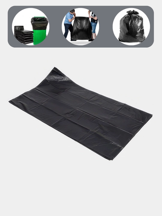 Qalin axlat qoplar, o'lchami 90*110 sm, 7 dona musor paket