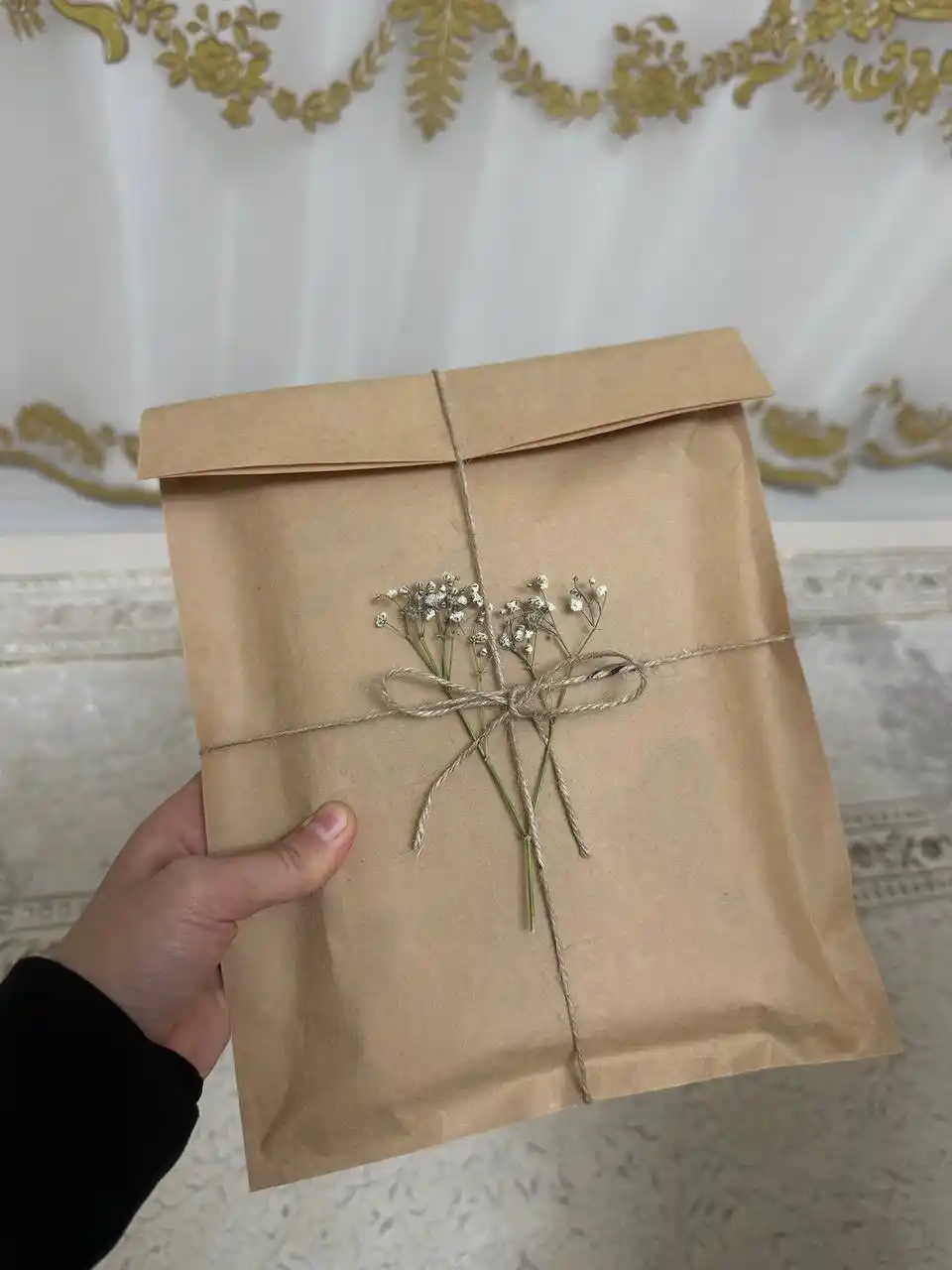 Крафт бумага для упаковки и творчества, A5