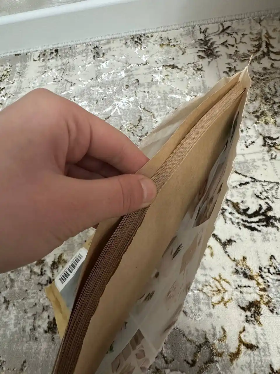 Крафт бумага для упаковки и творчества, A5