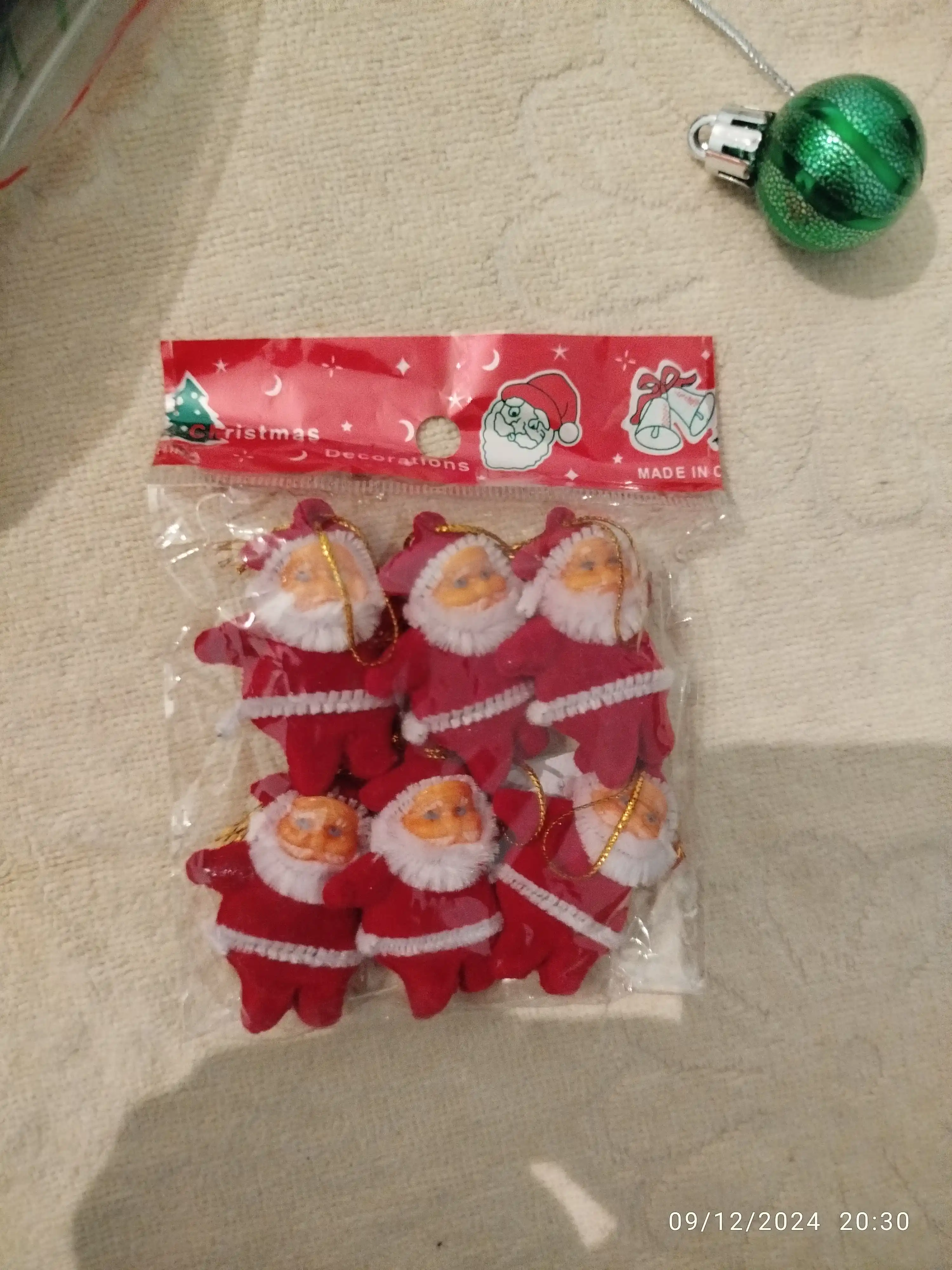 Archa o'yinchoq, mini qorbobolar, to'plamda 6 dona