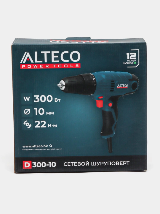 Сетевой шуруповерт ALTECO D 300-10 D 0327 - 