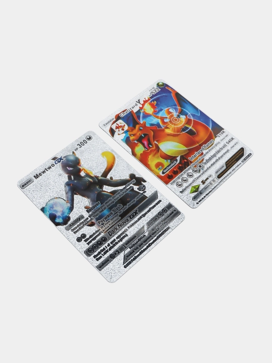 Pokemon va futbolchi kartalari to'plami, 10 dona