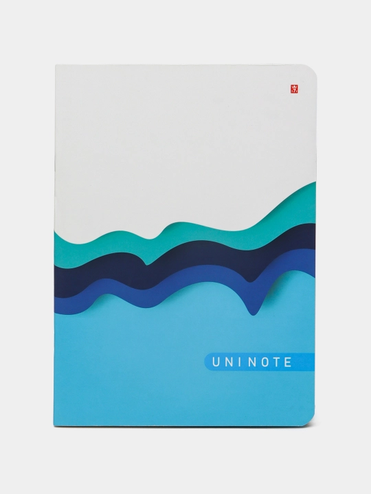 Офисная тетрадь UNI NOTE средняя, 80 листов - 