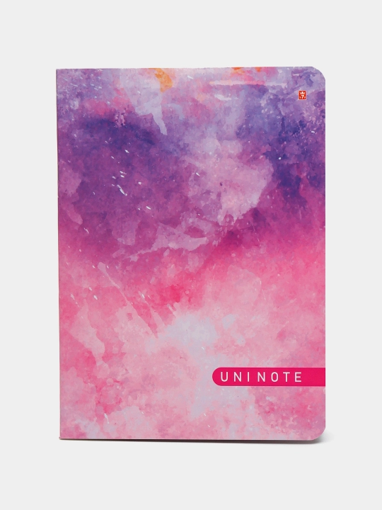 Офисная тетрадь UNI NOTE средняя, 80 листов - 