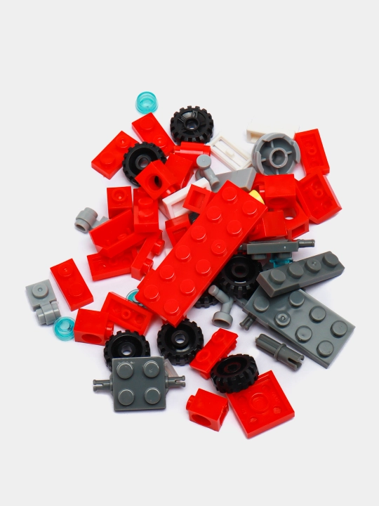 Конструктор 6 в 1, Спасательная техника, совместим с Lego