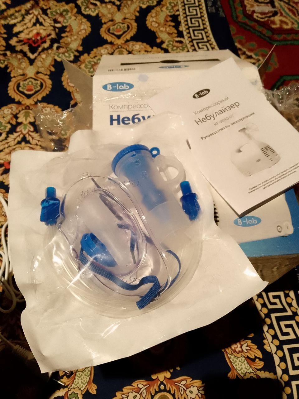 Ingalyator nebulayzer kompressorli bolalar va kattalar uchun KF-WHQ-07
