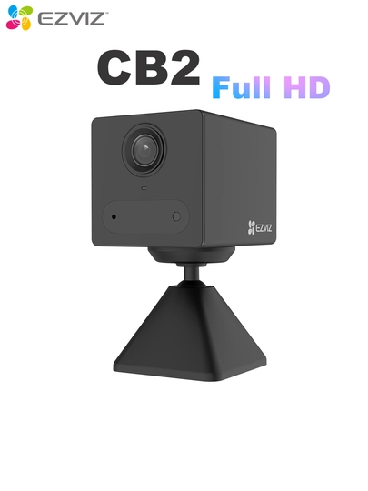 Wi-Fi камера с аккумулятором Ezviz CS-CB2, 2МП, черный