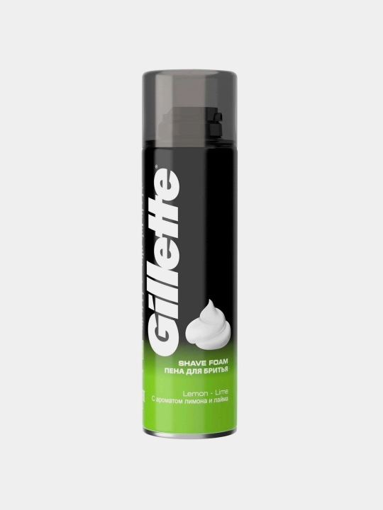 Gillette Classic soqol olish ko‘pigi, laym hidi, 200 ml