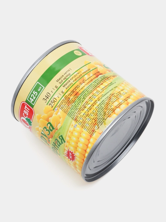 Кукуруза ТМ "EKO Свiт" ж/б 340 гр