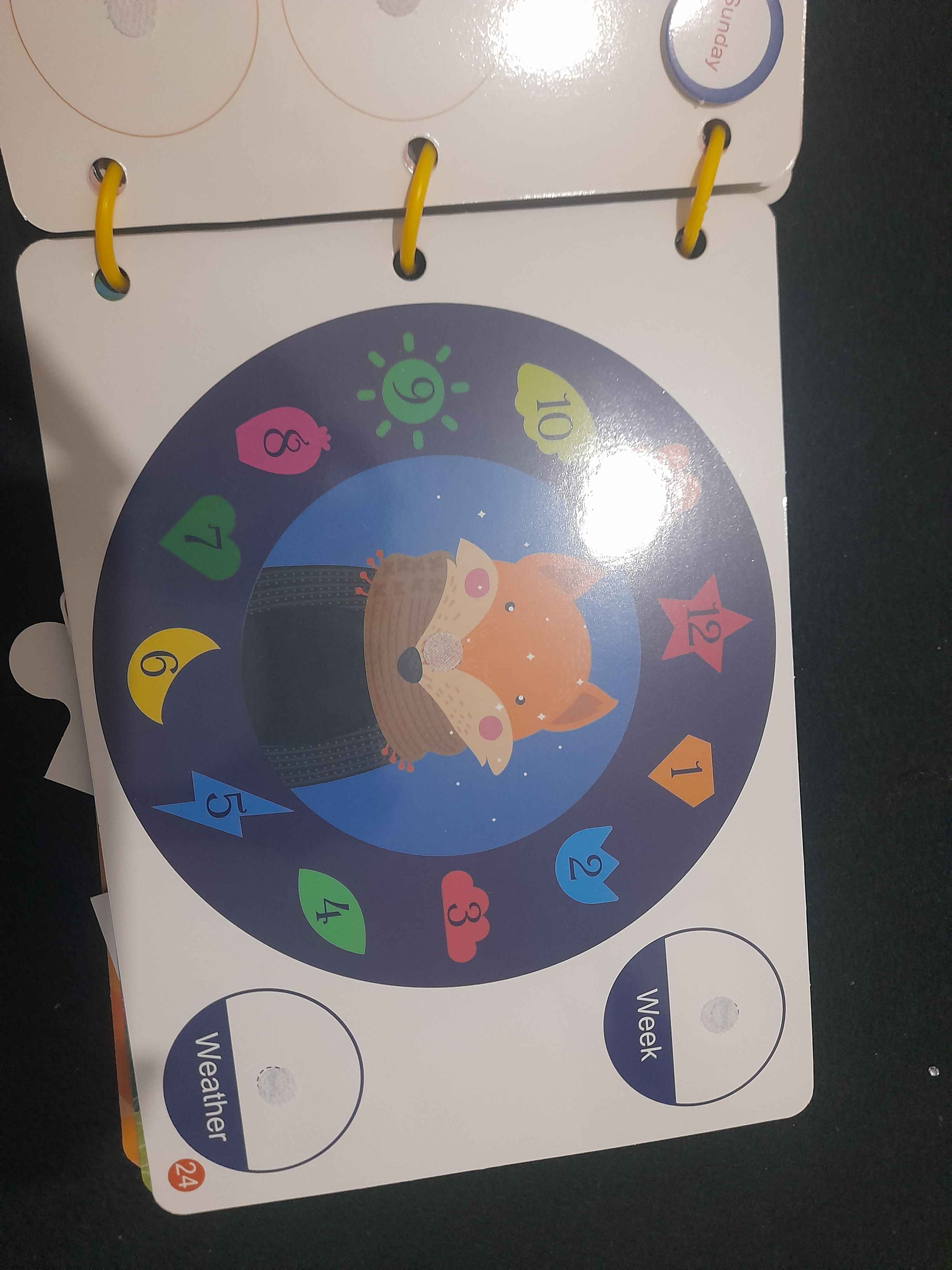 Развивающая книга Busybook, Монтессори на липучках