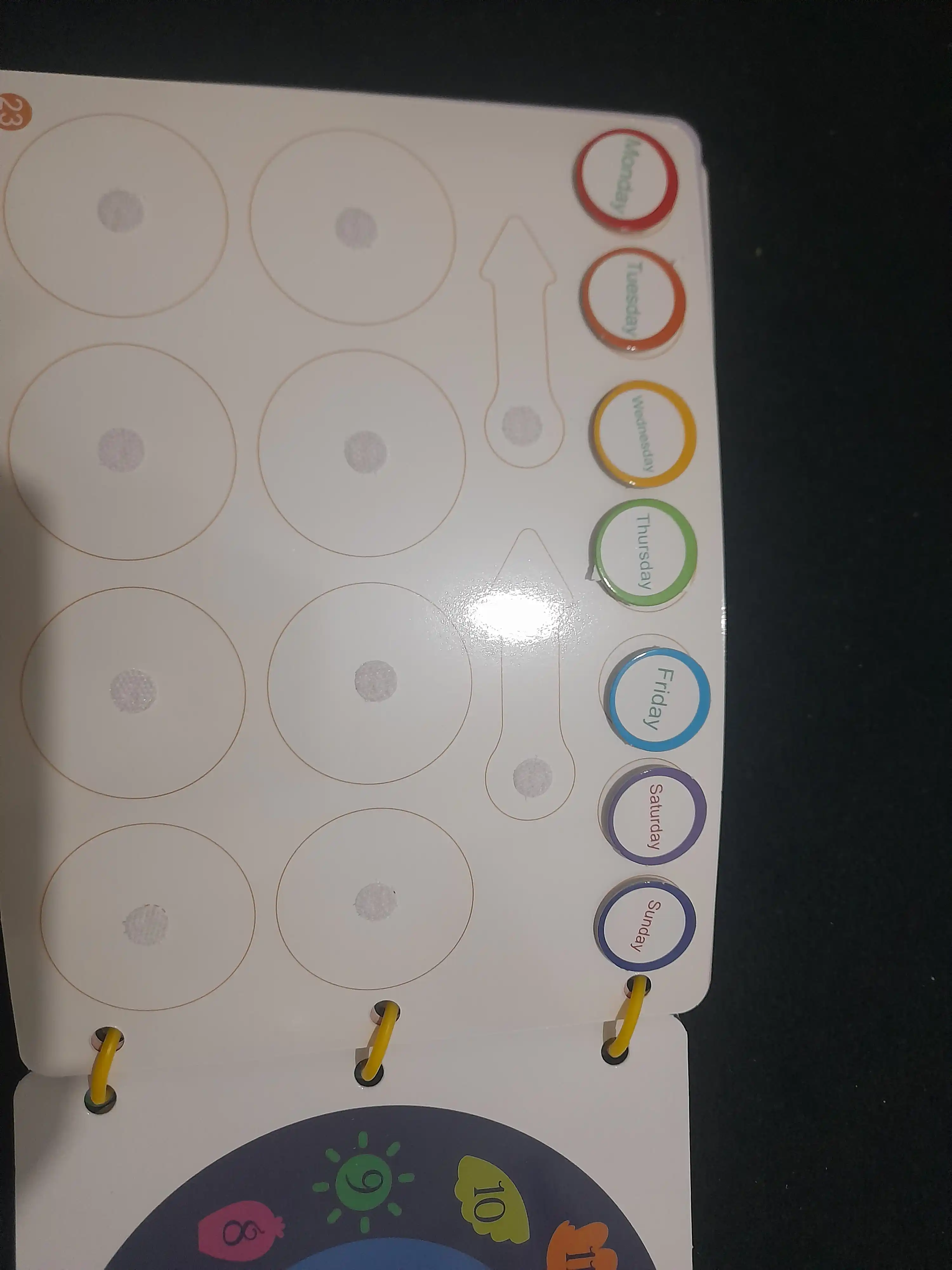Развивающая книга Busybook, Монтессори на липучках