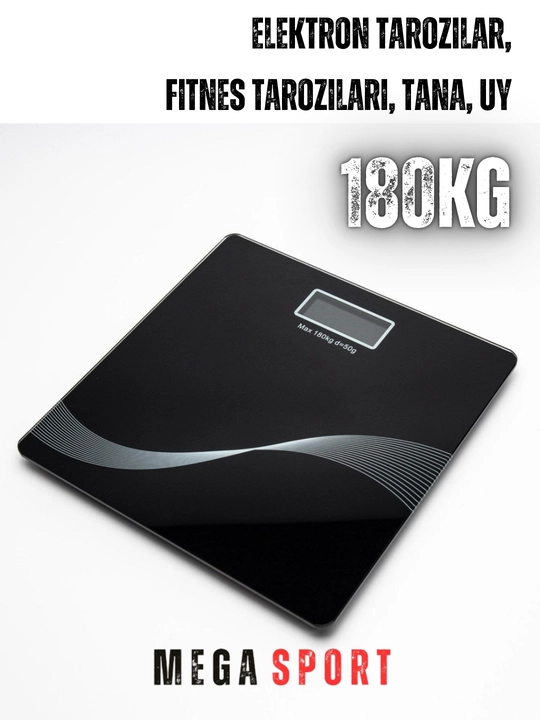 Pol uchun elektron tarozilar, fitnes, tana, uy uchun, 180 kg