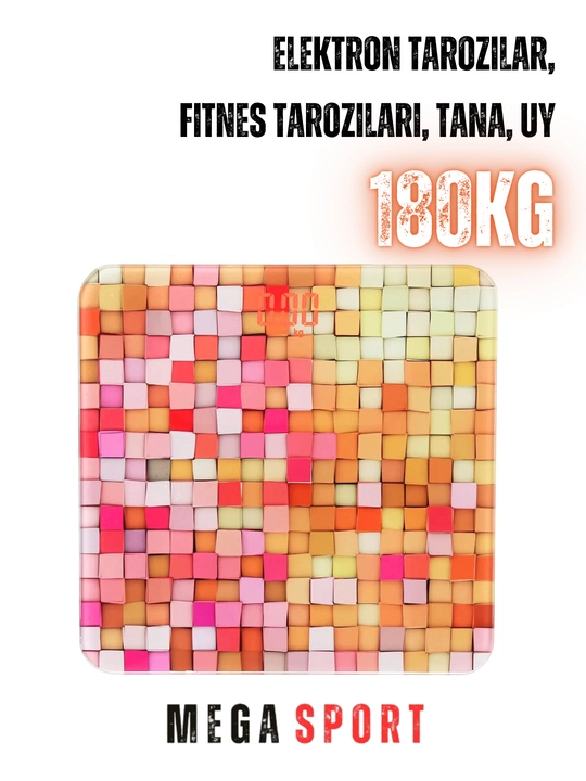 Pol uchun elektron tarozilar, fitnes, tana, uy uchun, 180 kg