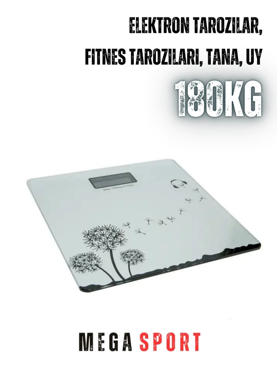 Pol uchun elektron tarozilar, fitnes, tana, uy uchun, 180 kg