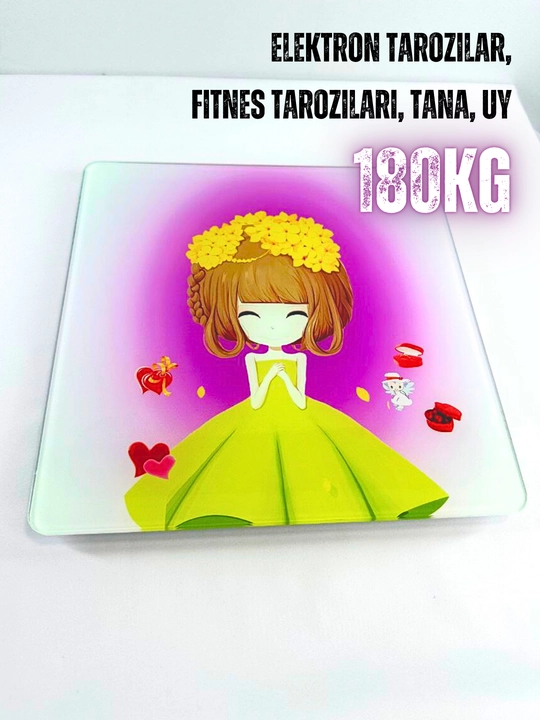 Pol uchun elektron tarozilar, fitnes, tana, uy uchun, 180 kg