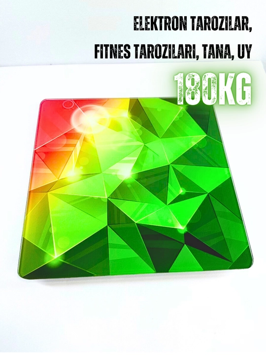 Pol uchun elektron tarozilar, fitnes, tana, uy uchun, 180 kg