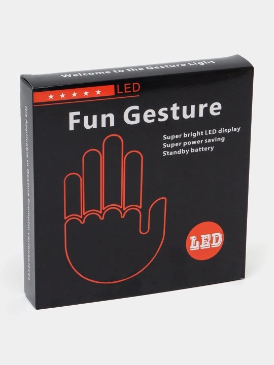 Avto, Fun gesture, tyuning, LED chiroq, mashina uchun aksessuar
