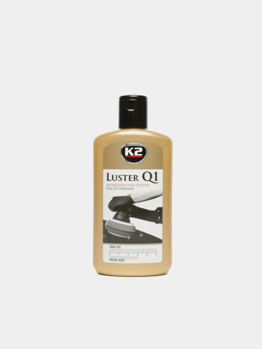 K2 LUSTER Q1 WHITE Ekstemal tirnalishlar uchun professional sayqallash pastasi, 250 ml