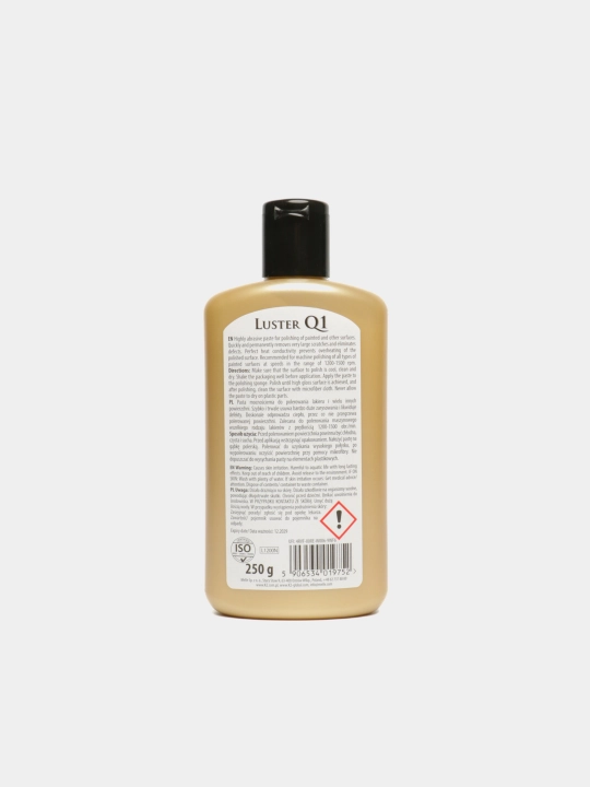 K2 LUSTER Q1 WHITE Ekstemal tirnalishlar uchun professional sayqallash pastasi, 250 ml