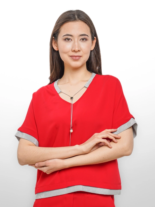 Комплект Aronfashion блузка с брючками