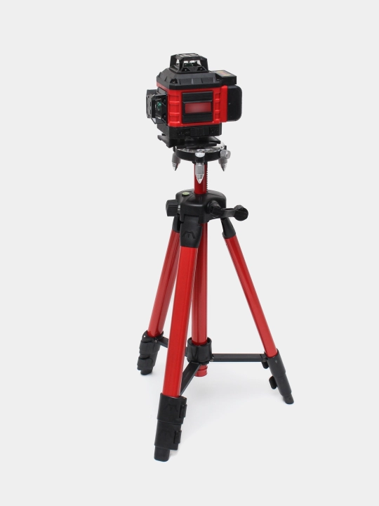 Лазерный уровень со штативом 4D 16L