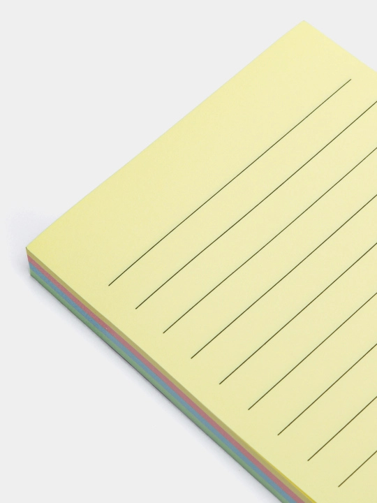 Стикеры для заметок Deli EA046, 3 * 4IN, 4 * 25 sheets, 76 * 101 мм