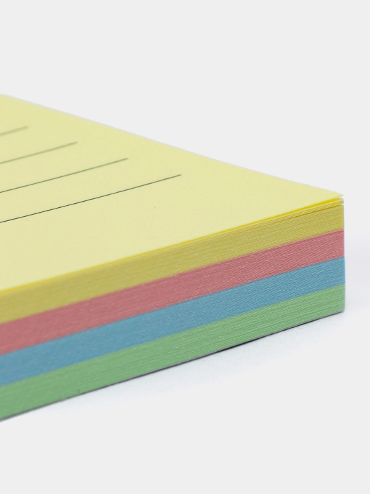 Стикеры для заметок Deli EA046, 3 * 4IN, 4 * 25 sheets, 76 * 101 мм
