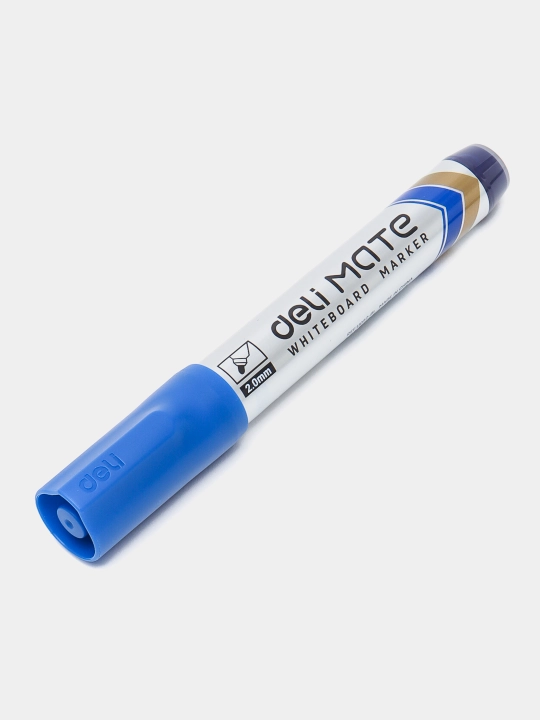 Маркер для белой доски BLUE Deli EU052-BL, 2.0 мм