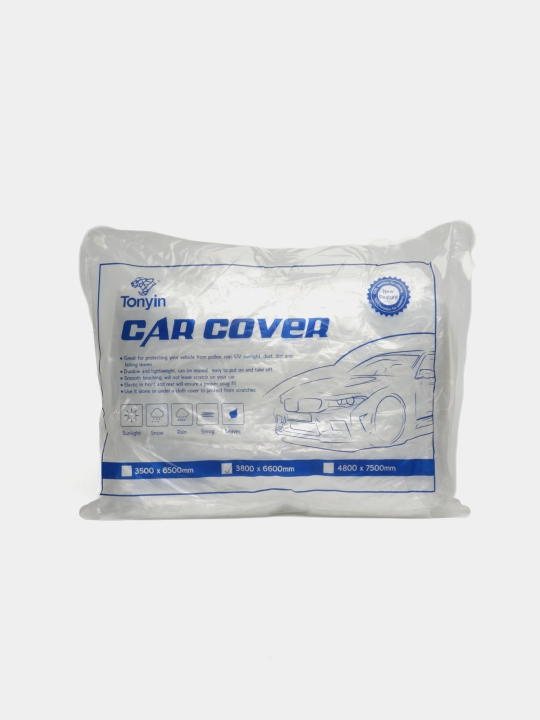 Чехол для кузова из прочного целлофана  XL TONYIN CAR COVER, 4800 * 7500 мм