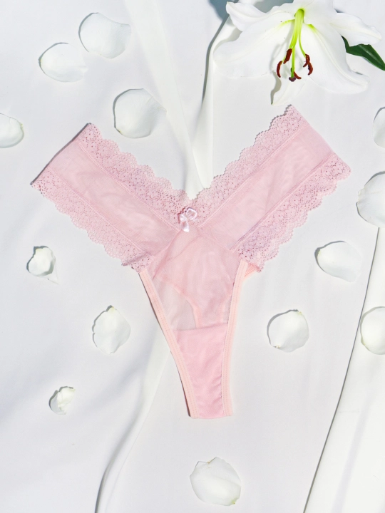 Ayollar ichki kiyimi, brazilyalik to'rli trusiklari, stringi, klassik uslubda