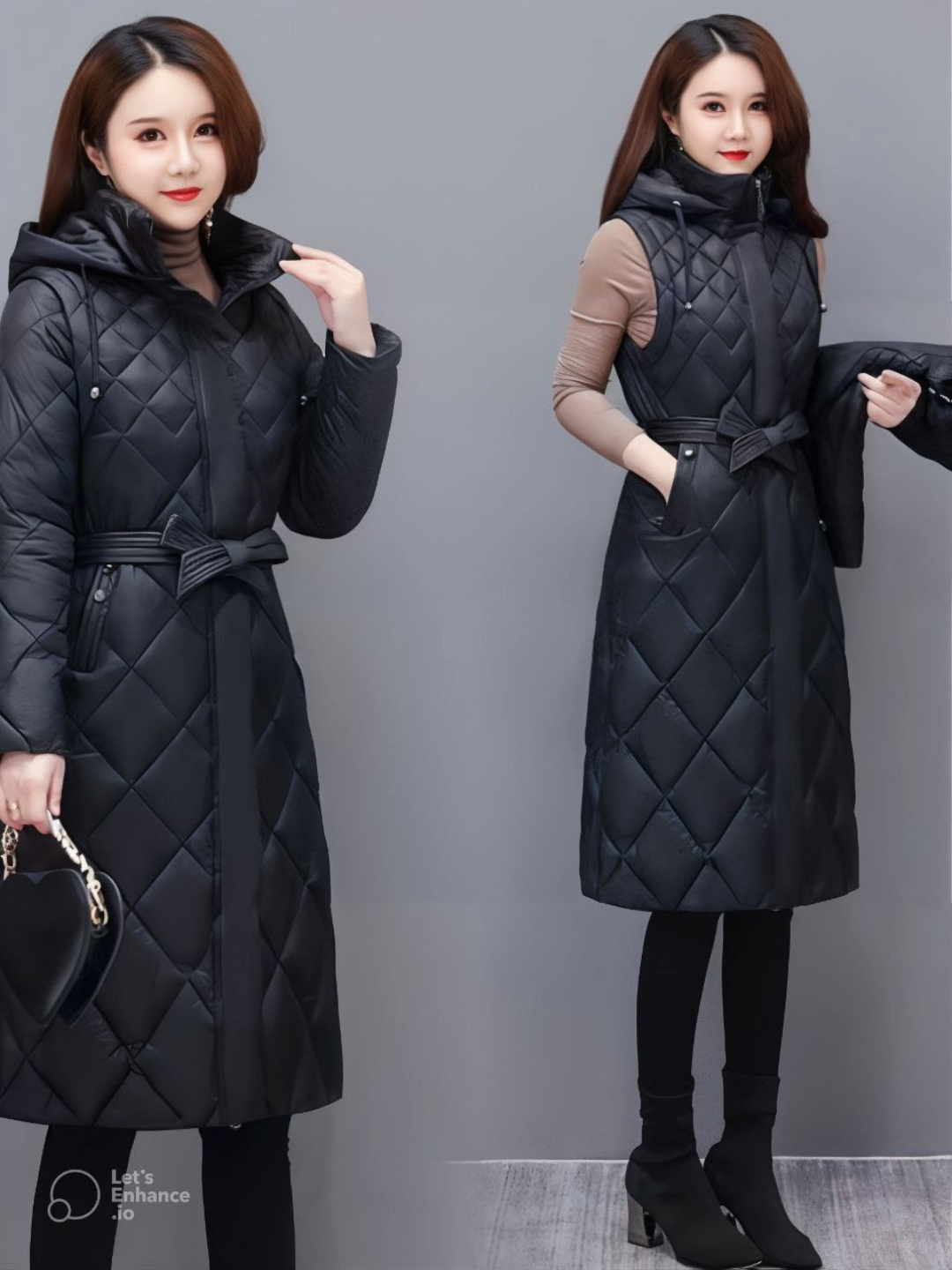 Куртка трансформер 2 в 1, пальто безрукавка демисезонное, съемные ...