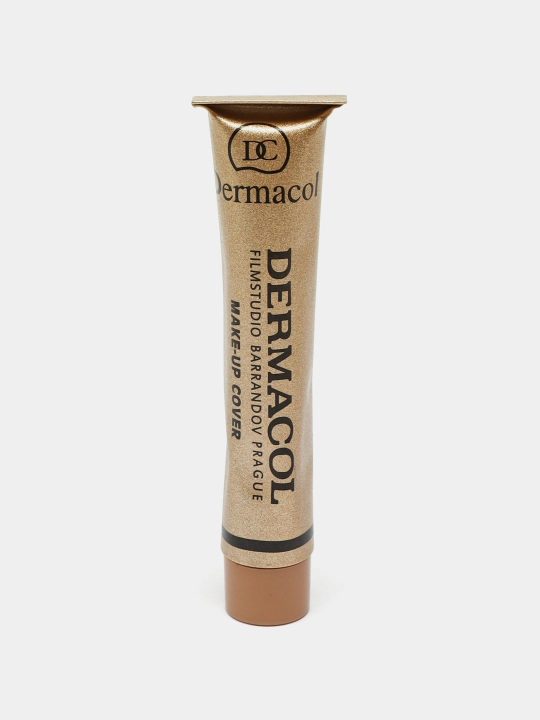 Dermacol tonal krem  suv o'tkazmaydigan yuz kremi, yashiruvchi bo'yanish qopqog'i, 210