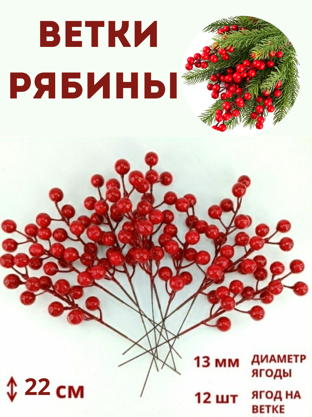 Веточка рябины