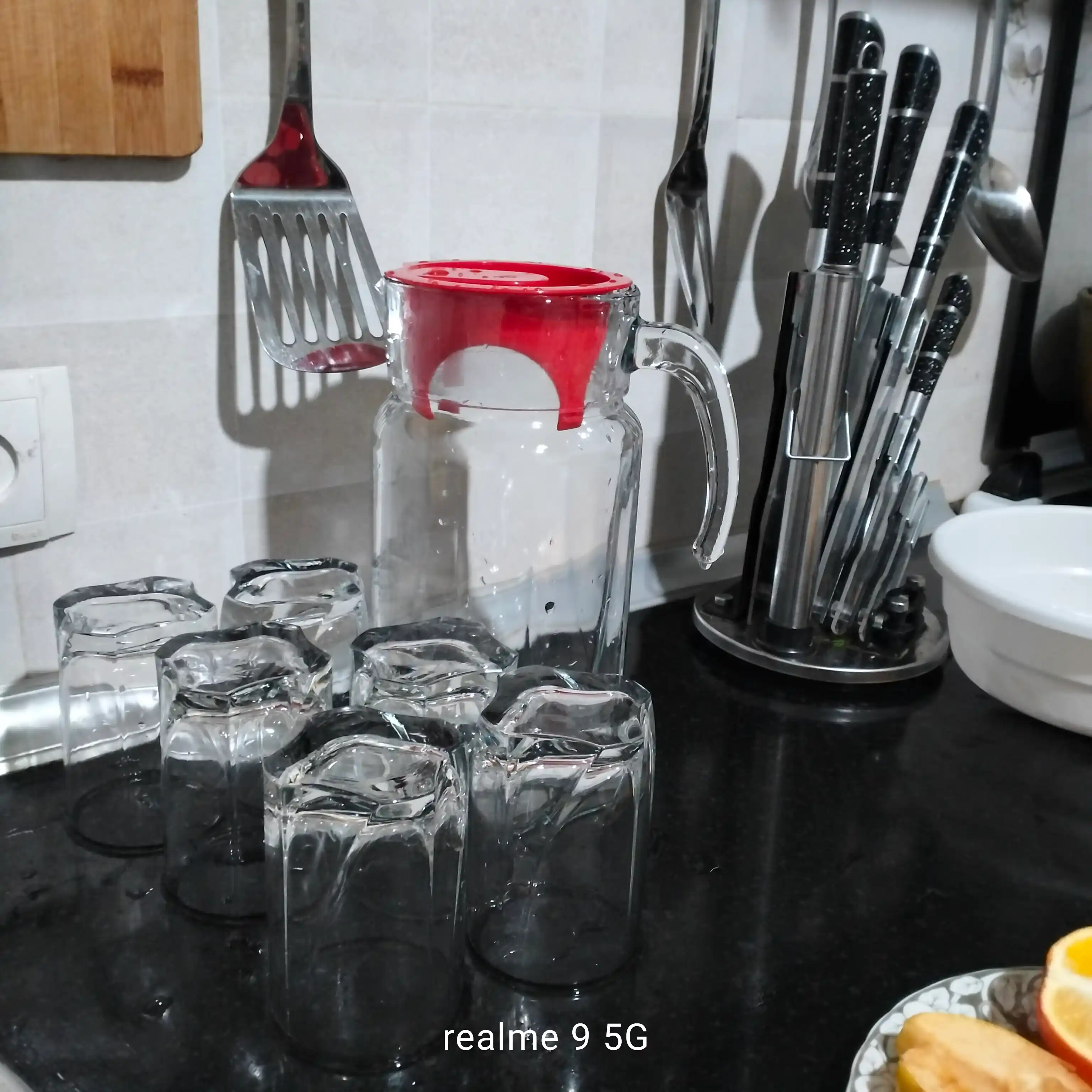 Pasabahce Luna grafin va stakanlar to‘plami, 1750 ml + 250 ml, 7 qism