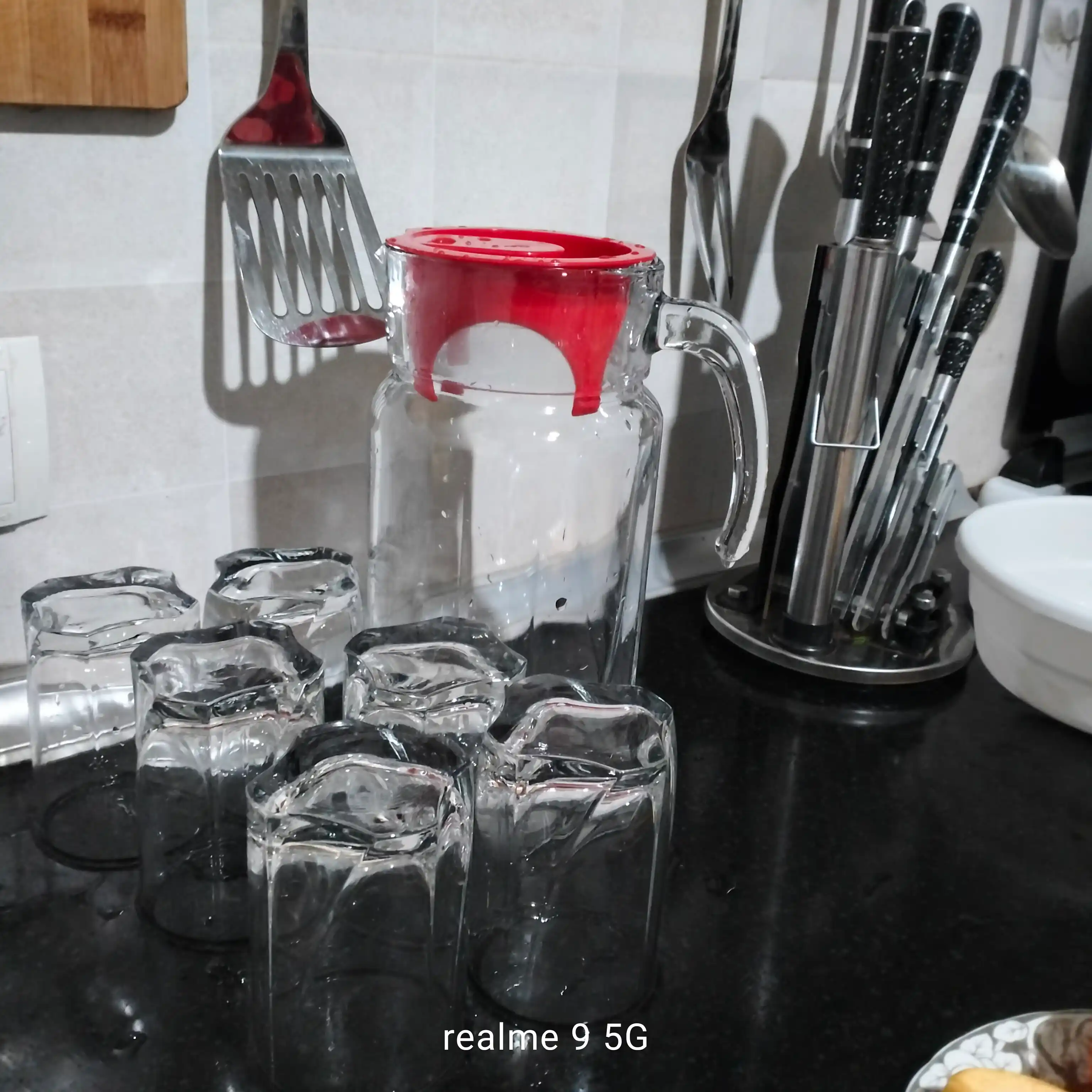 Pasabahce Luna grafin va stakanlar to‘plami, 1750 ml + 250 ml, 7 qism