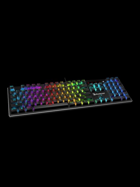 Bloody B820R, механическая игровая клавиатура красные и синие свитчи