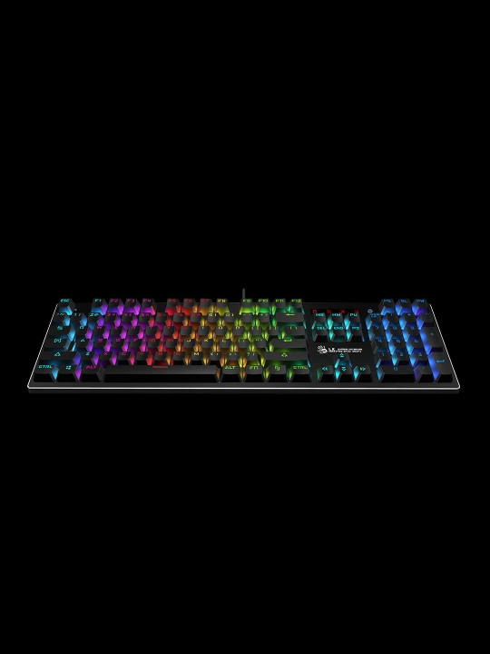 Bloody B820R, механическая игровая клавиатура красные и синие свитчи