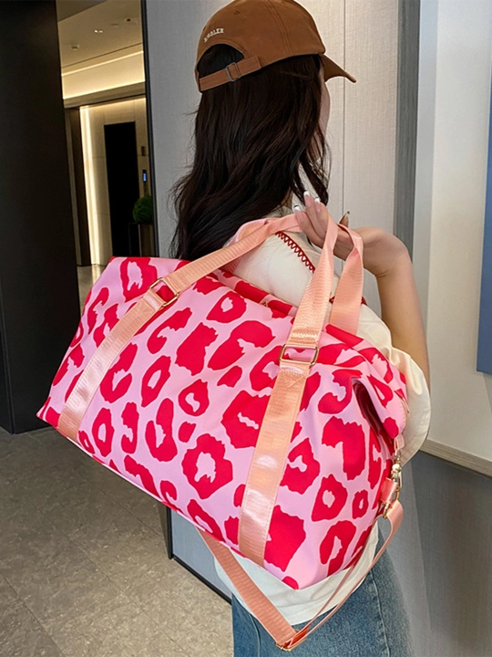 Fitness, basseyn, sayohat uchun ayollar uchun sayohat, sport, leopard sumkasi