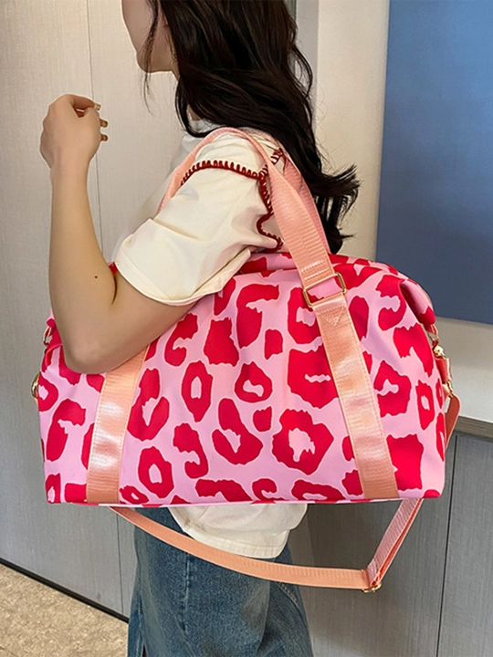 Fitness, basseyn, sayohat uchun ayollar uchun sayohat, sport, leopard sumkasi