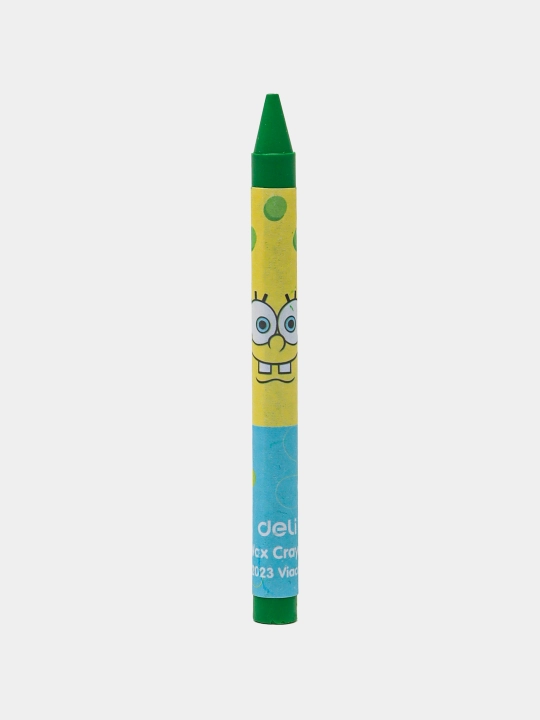 Мелки восковые SpongeBob Deli EC219-24, 10 цветов