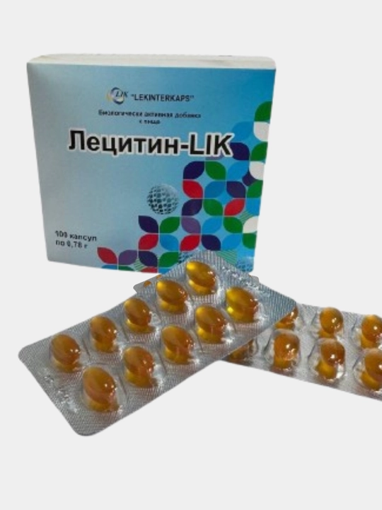 Lecetin LIK 780 mg 100 kapsula