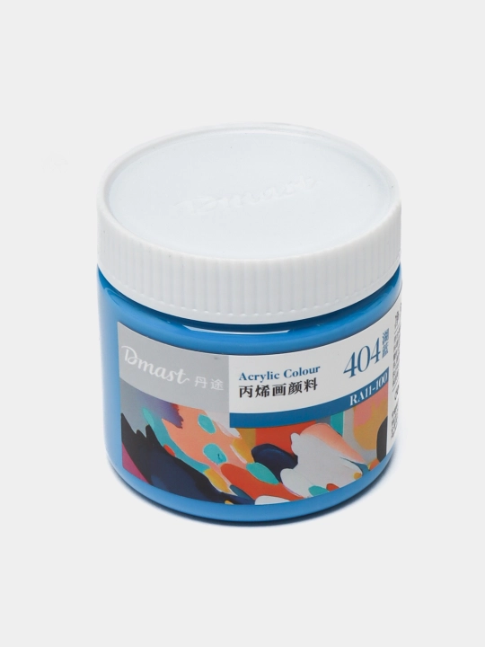 Bankadagi akril bo'yog'i Dmast Deli RA11-100-404 Lake Blue, 100 ml - 