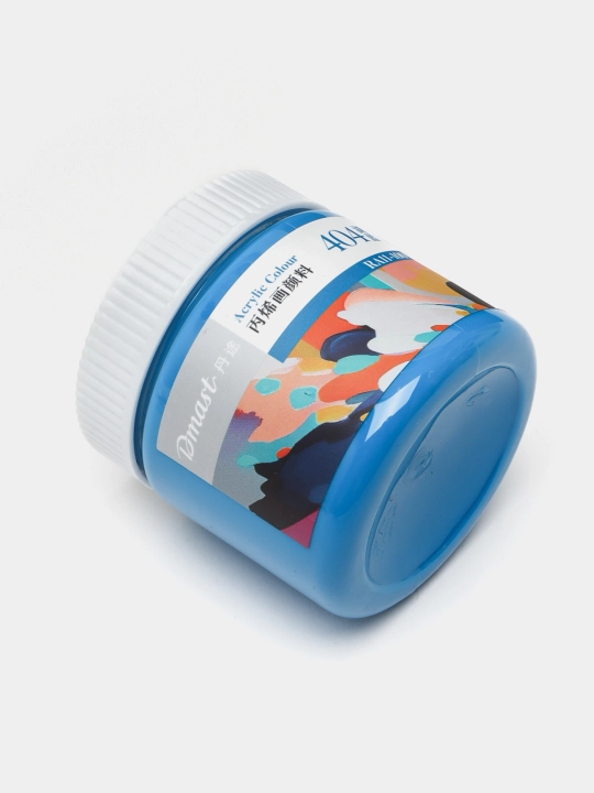 Краска акриловая в банке Dmast Deli RA11-100-404 Lake Blue, 100 мл