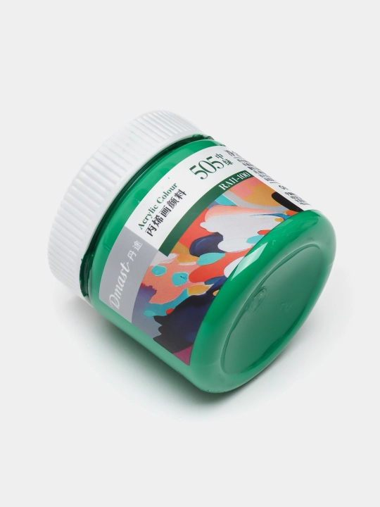 Краска акриловая в банке Dmast Deli RA11-100-505 Medium Green, 100 мл