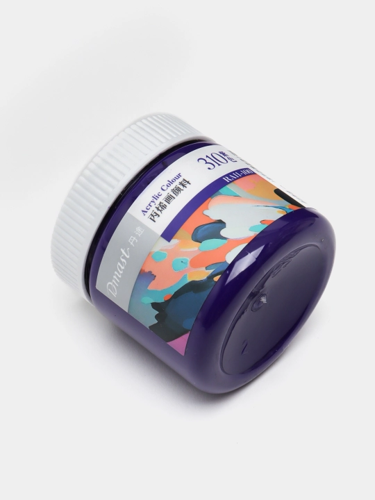 Краска акриловая в банке Dmast Deli RA11-100-310 Purple, 100 мл